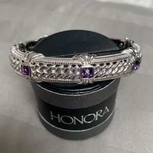 Judith Ripka Original Hinged Bracelet